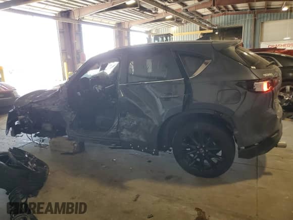 2024 Mazda CX-5 S Preferred z VIN JM3KFBCL2R0495962, wystawiony jako Copart lot #83807375 z przebiegiem Nie podano mil oraz Szkoda całkowita • Salvage title. Historia ofert i sprzedaży dostępna na DreamBid. Obrazek 2.