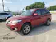 2012 Hyundai Santa Fe Limited with VIN 5XYZKDAG6CG168762, listed as a Copart auction lot 80813265 with 102,425 mi miles and Salvage title. Bid and sale history available at DreamBid. Image 1.