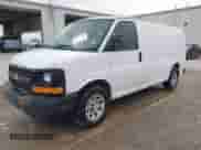 2014 Chevrolet Express Cargo with VIN 1GCSGAFX4E1155277, listed as a IAAI auction lot 42382119 with 231,217 mi miles and . Bid and sale history available at DreamBid. Image 2.