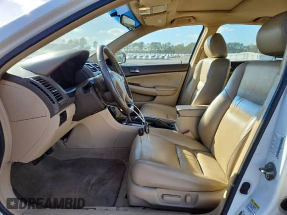 2007 Honda Accord EX with VIN 1HGCM56747A094490, listed as a Copart auction lot 80530935 with 117,696 mi miles and Salvage title. Bid and sale history available at DreamBid. Image 7.