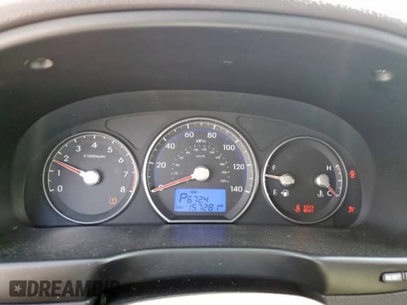 2010 Hyundai Santa Fe SE with VIN 5NMSH4AG2AH355645, listed as a Copart auction lot 63249285 with 157,281 mi miles and Salvage title. Bid and sale history available at DreamBid. Image 9.