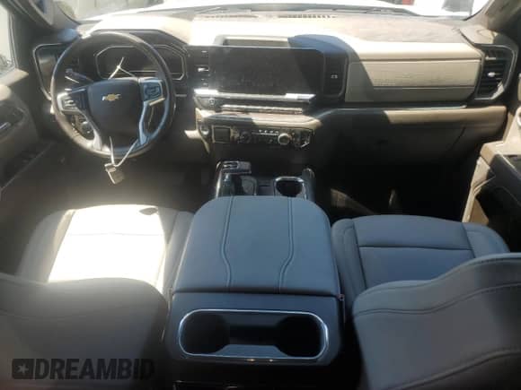 2023 Chevrolet Silverado 1500 LTZ with VIN 1GCUDGED2PZ237234, listed as a Copart auction lot 70644835 with 110,546 mi miles and Salvage title. Bid and sale history available at DreamBid. Image 8.