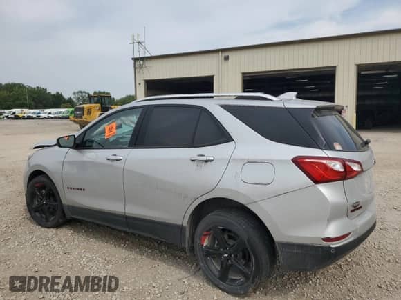 2021 Chevrolet Equinox Premier with VIN 2GNAXXEV3M6165784, listed as a Copart auction lot 67828294 with Not provided miles and Salvage title. Bid and sale history available at DreamBid. Image 2.