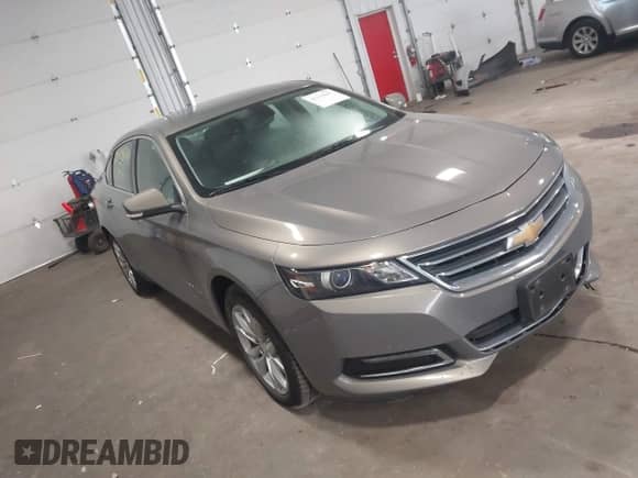 2018 Chevrolet Impala LT with VIN 2G1105S38J9106513, listed as a IAAI auction lot 43139667 with 134,635 mi miles and . Bid and sale history available at DreamBid. Image 1.