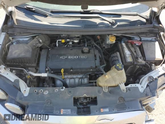 2016 Chevrolet Sonic LT с VIN 1G1JC6SHXG4143194, выставлен на аукционе Copart как лот 71050605 с пробегом 162 840 миль миль и Списание • Salvage title. История ставок и продаж доступна на DreamBid. Изображение 12.