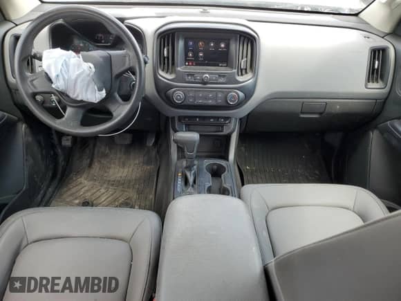 2021 Chevrolet Colorado 4WD Work Truck with VIN 1GCHTBEN1M1293398, listed as a Copart auction lot 54944005 with 65,253 mi miles and Salvage title. Bid and sale history available at DreamBid. Image 8.