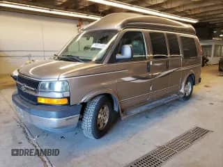 2004 Chevrolet Express Cargo YF7 Upfitter с VIN 1GBFH15T341130239, выставлен на аукционе Copart как лот 59170764 с пробегом Не указан миль и Списание • Salvage title. История ставок и продаж доступна на DreamBid. Изображение 1.