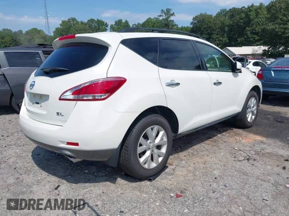 2012 Nissan Murano SV z VIN JN8AZ1MU3CW121043, wystawiony jako IAAI lot #43157729 z przebiegiem 63 050 mil mil oraz . Historia ofert i sprzedaży dostępna na DreamBid. Obrazek 4.