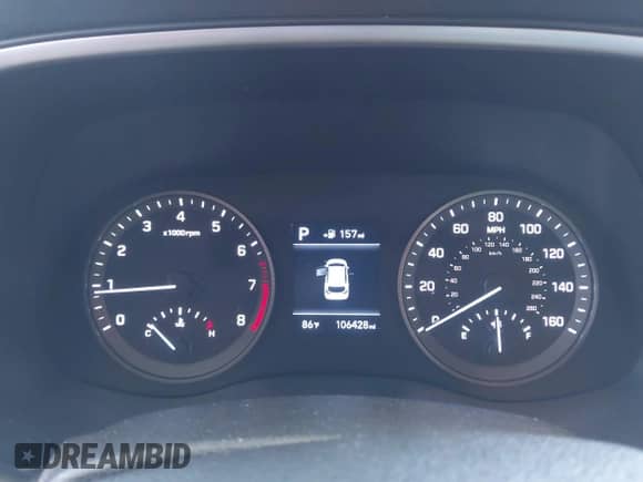 2019 Hyundai Tucson SEL with VIN KM8J33AL0KU986367, listed as a IAAI auction lot 42872384 with 106,428 mi miles and . Bid and sale history available at DreamBid. Image 7.