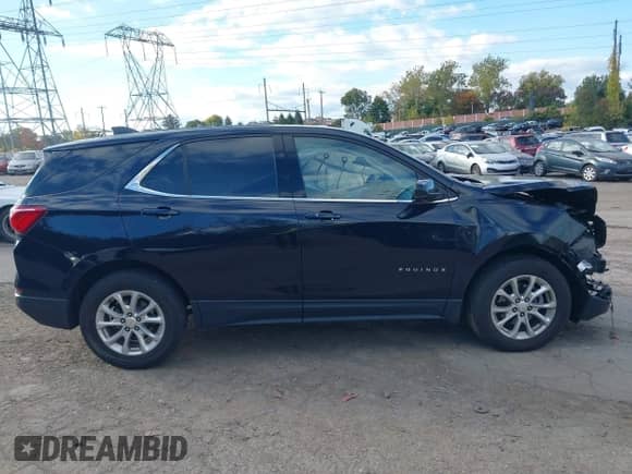 2020 Chevrolet Equinox LT z VIN 2GNAXTEV3L6233315, wystawiony jako IAAI lot #43531686 z przebiegiem 106 456 mil mil oraz . Historia ofert i sprzedaży dostępna na DreamBid. Obrazek 14.