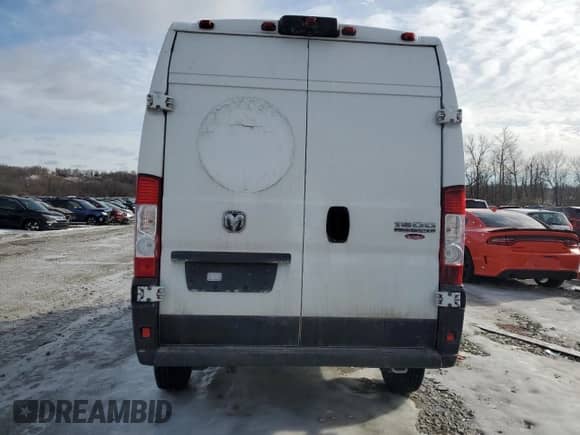 2023 Ram ProMaster Cargo z VIN 3C6LRVBG4PE548067, wystawiony jako Copart lot #89120375 z przebiegiem 85 164 mil mil oraz Szkoda całkowita • Salvage title. Historia ofert i sprzedaży dostępna na DreamBid. Obrazek 6.