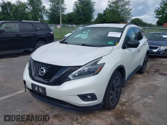2018 Nissan Murano SV z VIN 5N1AZ2MH7JN171401, wystawiony jako IAAI lot #42661029 z przebiegiem 74 460 mil mil oraz . Historia ofert i sprzedaży dostępna na DreamBid. Obrazek 17.