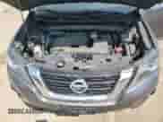 2018 Nissan Pathfinder Platinum with VIN 5N1DR2MM6JC621416, listed as a Copart auction lot 60105205 with 86,489 mi miles and Salvage title. Bid and sale history available at DreamBid. Image 11.