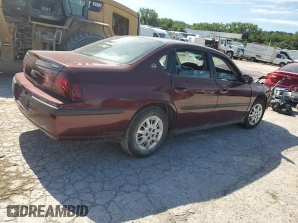 2000 Chevrolet Impala with VIN 2G1WF52E9Y9319910, listed as a Copart auction lot 63128505 with Not provided miles and Salvage title. Bid and sale history available at DreamBid. Image 3.
