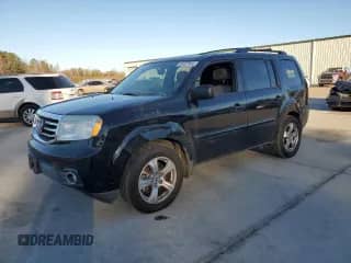 2014 Honda Pilot EX-L with VIN 5FNYF3H63EB024295, listed as a Copart auction lot 86307914 with 162,381 mi miles and Salvage title. Bid and sale history available at DreamBid. Image 1.