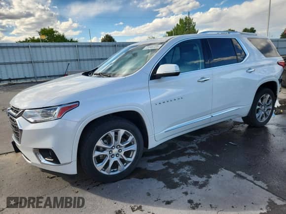 2019 Chevrolet Traverse Premier с VIN 1GNEVKKW0KJ303529, выставлен на аукционе Copart как лот 72046725 с пробегом 99 514 миль миль и Списание • Salvage title. История ставок и продаж доступна на DreamBid. Изображение 1.