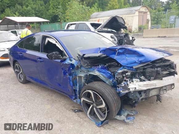 2022 Honda Accord Sport с VIN 1HGCV1F32NA089952, выставлен на аукционе IAAI как лот 42988136 с пробегом 57 092 миль миль и . История ставок и продаж доступна на DreamBid. Изображение 1.