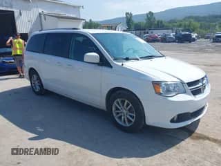 2020 Dodge Grand Caravan SXT with VIN 2C4RDGCGXLR178599, listed as a IAAI auction lot 43000006 with 83,147 mi miles and . Bid and sale history available at DreamBid. Image 1.