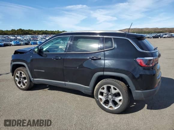 2021 Jeep Compass Limited with VIN 3C4NJDCB1MT503035, listed as a Copart auction lot 86540245 with 121,472 mi miles and Salvage title. Bid and sale history available at DreamBid. Image 2.