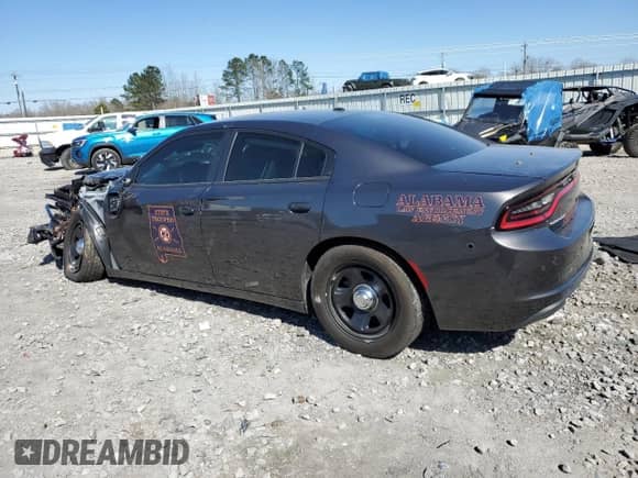 2023 Dodge Charger Police z VIN 2C3CDXAT8PH627610, wystawiony jako Copart lot #46275155 z przebiegiem 11 257 mil mil oraz Szkoda całkowita • Salvage title. Historia ofert i sprzedaży dostępna na DreamBid. Obrazek 2.