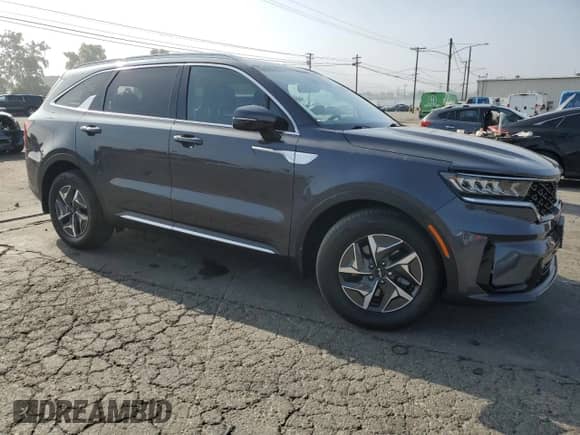 2023 Kia Sorento EX with VIN KNDRH4LG4P5182136, listed as a Copart auction lot 60573465 with 27,373 mi miles and Salvage title. Bid and sale history available at DreamBid. Image 4.