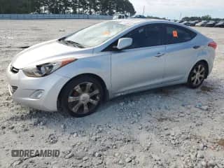2012 Hyundai Elantra GLS with VIN 5NPDH4AE2CH149898, listed as a Copart auction lot 71100655 with 149,799 mi miles and Salvage title. Bid and sale history available at DreamBid. Image 1.