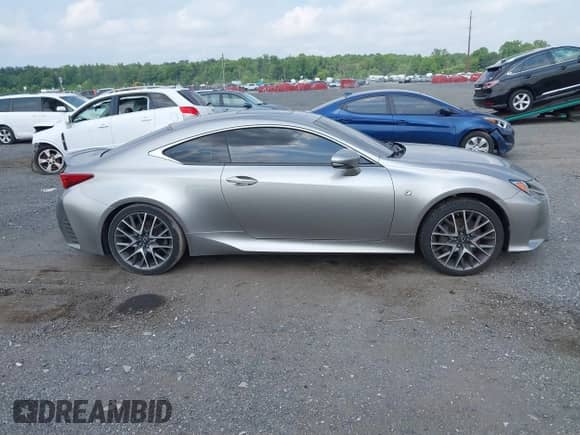 2016 Lexus RC 300 F Sport with VIN JTHSM5BC9G5001502, listed as a IAAI auction lot 42464460 with 85,882 mi miles and . Bid and sale history available at DreamBid. Image 13.