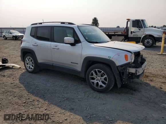 2018 Jeep Renegade Altitude with VIN ZACCJABB0JPH27164, listed as a Copart auction lot 71074155 with 87,098 mi miles and Salvage title. Bid and sale history available at DreamBid. Image 4.