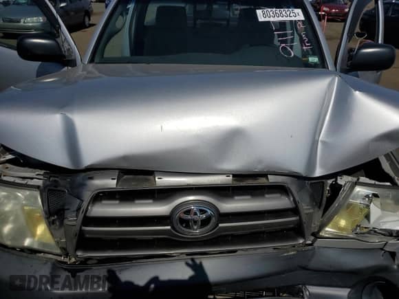 2010 Toyota Tacoma with VIN 5TEPX4EN1AZ734055, listed as a Copart auction lot 80368325 with 147,578 mi miles and Salvage title. Bid and sale history available at DreamBid. Image 11.