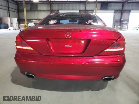 2005 Mercedes-Benz SL 500 with VIN WDBSK75F35F102923, listed as a Copart auction lot 85720065 with Not provided miles and Salvage title. Bid and sale history available at DreamBid. Image 6.
