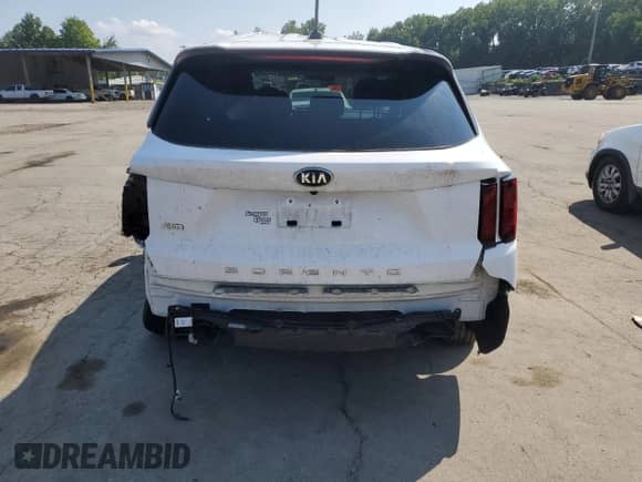 2021 Kia Sorento LX with VIN 5XYRGDLC0MG003142, listed as a Copart auction lot 66505555 with 42,478 mi miles and Salvage title. Bid and sale history available at DreamBid. Image 6.