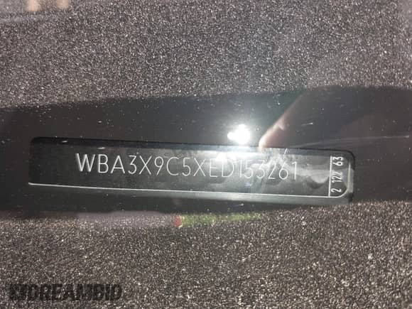 2014 BMW 3 Series 335i Gran Turismo xDrive z VIN WBA3X9C5XED153261, wystawiony jako IAAI lot #42790312 z przebiegiem 62 424 mil mil oraz . Historia ofert i sprzedaży dostępna na DreamBid. Obrazek 9.