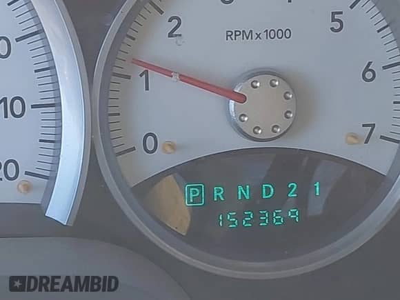 2007 Dodge Dakota SLT with VIN 1D7HW42K87S136419, listed as a IAAI auction lot 41363057 with 152,369 mi miles and . Bid and sale history available at DreamBid. Image 15.