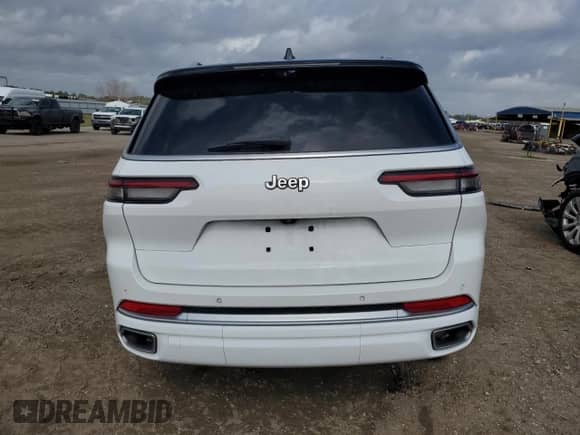 2021 Jeep Grand Cherokee Summit Reserve z VIN 1C4RJKET1M8193043, wystawiony jako Copart lot #45234145 z przebiegiem 20 468 mil mil oraz Szkoda całkowita • Salvage title. Historia ofert i sprzedaży dostępna na DreamBid. Obrazek 6.