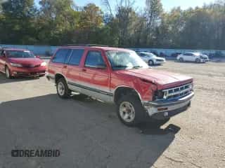 1994 Chevrolet Blazer LS с VIN 1GNCS13W6R2157005, выставлен на аукционе Copart как лот 82147884 с пробегом 191 039 миль миль и Списание • Salvage title. История ставок и продаж доступна на DreamBid. Изображение 4.