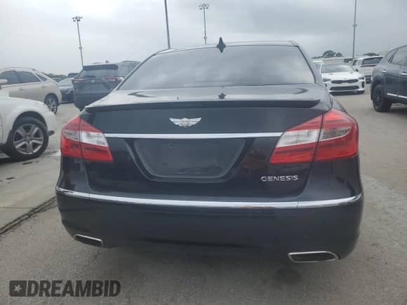 2012 Hyundai Genesis 3.8L with VIN KMHGC4DD0CU155313, listed as a Copart auction lot 75166104 with Not provided miles and Salvage title. Bid and sale history available at DreamBid. Image 6.