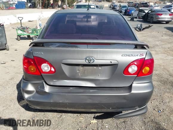 2004 Toyota Corolla CE with VIN 1NXBR32E84Z310058, listed as a IAAI auction lot 43090508 with 217,147 mi miles and . Bid and sale history available at DreamBid. Image 16.