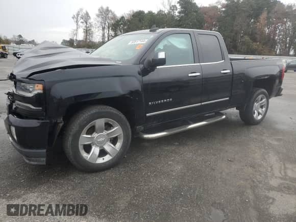 2017 Chevrolet Silverado 1500 LTZ with VIN 1GCVKSEC7HZ110081, listed as a Copart auction lot 85744284 with 68,835 mi miles and Salvage title. Bid and sale history available at DreamBid. Image 1.
