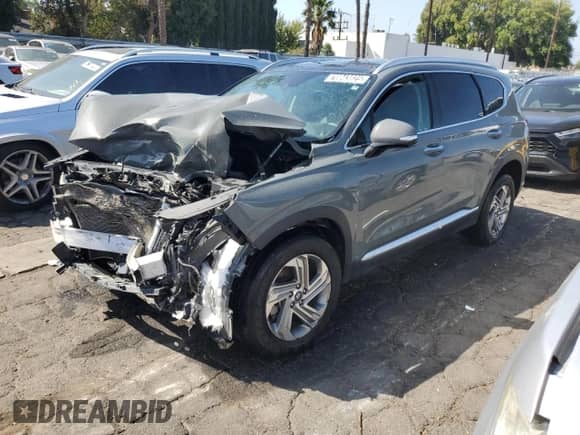 2023 Hyundai Santa Fe SEL with VIN 5NMS34AJXPH523969, listed as a Copart auction lot 70843825 with 63,129 mi miles and Clean title. Bid and sale history available at DreamBid. Image 1.