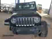 2021 Jeep Wrangler Unlimited Sahara High Altitude with VIN 1C4HJXEG2MW734057, listed as a Copart auction lot 78419394 with 43,567 mi miles and Salvage title. Bid and sale history available at DreamBid. Image 5.