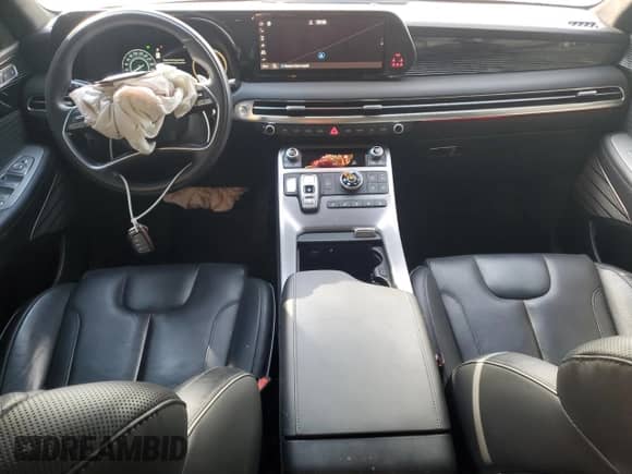 2023 Hyundai Palisade Limited с VIN KM8R5DGE0PU556342, выставлен на аукционе Copart как лот 84255495 с пробегом 44 829 миль миль и Списание • Salvage title. История ставок и продаж доступна на DreamBid. Изображение 8.