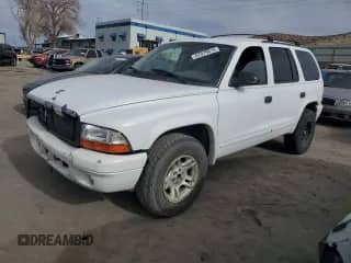 2003 Dodge Durango SLT with VIN 1D4HR48N03F525709, listed as a Copart auction lot 87079814 with 298,134 mi miles and Salvage title. Bid and sale history available at DreamBid. Image 1.