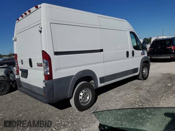 2014 Ram ProMaster Cargo with VIN 3C6TRVBG8EE104641, listed as a Copart auction lot 87624125 with Not provided miles and Clean title. Bid and sale history available at DreamBid. Image 3.