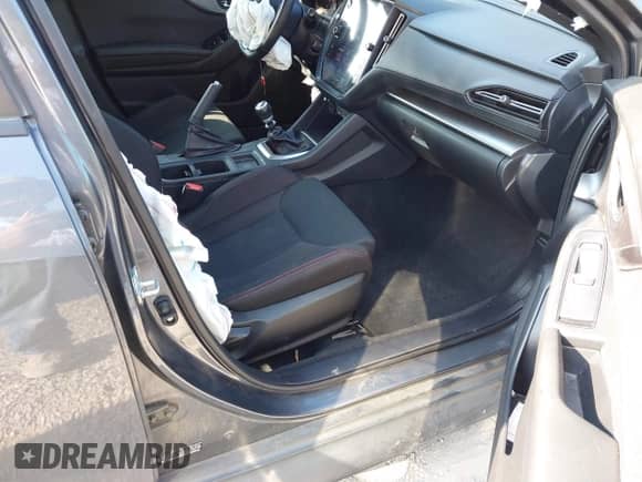 2023 Subaru WRX Premium with VIN JF1VBAF61P9801744, listed as a IAAI auction lot 42603973 with 47,995 mi miles and . Bid and sale history available at DreamBid. Image 5.