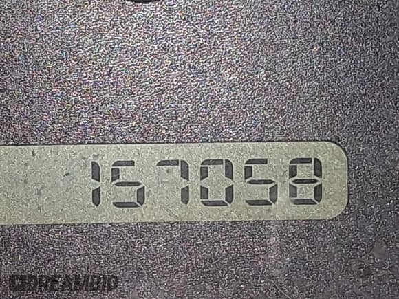 1998 Dodge 1500 with VIN 3B7HF13Y9WG153375, listed as a IAAI auction lot 42809255 with 157,058 mi miles and . Bid and sale history available at DreamBid. Image 15.