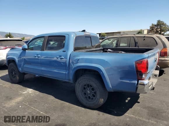 2019 Toyota Tacoma SR with VIN 3TMCZ5AN3KM244008, listed as a Copart auction lot 68974465 with 123,236 mi miles and Salvage title. Bid and sale history available at DreamBid. Image 2.