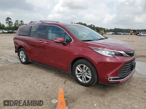 2023 Toyota Sienna Limited с VIN 5TDZRKEC4PS167769, выставлен на аукционе Copart как лот 54377485 с пробегом 19 494 миль миль и Списание • Salvage title. История ставок и продаж доступна на DreamBid. Изображение 4.