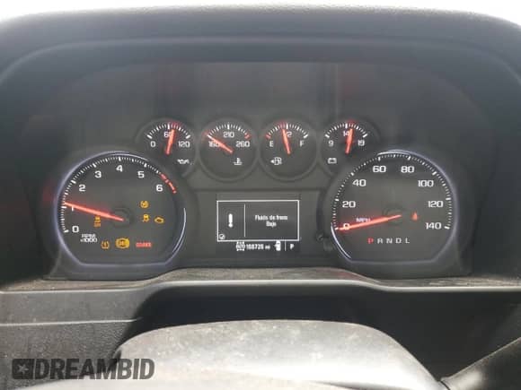 2019 GMC Sierra 1500 with VIN 1GTR9AEF6KZ334886, listed as a Copart auction lot 69188565 with 168,726 mi miles and Salvage title. Bid and sale history available at DreamBid. Image 9.