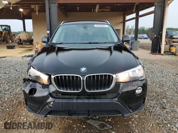 2016 BMW X3 sDrive28i with VIN 5UXWZ7C54G0M83727, listed as a Copart auction lot 67230385 with 121,373 mi miles and Salvage title. Bid and sale history available at DreamBid. Image 5.