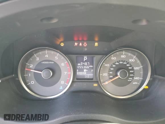 2018 Subaru Forester Premium with VIN JF2SJGECXJH540543, listed as a Copart auction lot 61853795 with 55,366 mi miles and Salvage title. Bid and sale history available at DreamBid. Image 9.